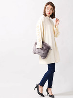 WEGO/カットコールフリルスリーブワンピース