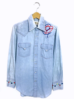 デニムウエスタンシャツ      