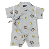 ファニーゴリラ＆バナナ総柄甚平カバーオール