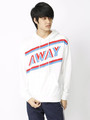 WEGO/AWAYロゴフロントラインパーカー
