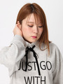 WEGO/リボンシャツ付け襟