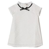【30%OFF】リボンつきレースワンピース
