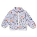 【35%OFF】ボタニカルプリントシェルパーカー