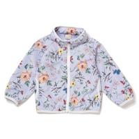 【35%OFF】ボタニカルプリントシェルパーカー