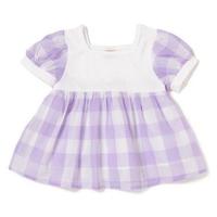 【37%OFF】パフスリーブギンガムチュニック