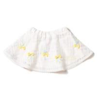 【50%OFF】すずらんリボンシフォンフレアスカート