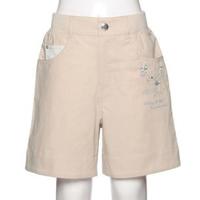【50%OFF】ウエストリブシェル刺しゅうショートパンツ