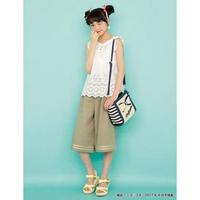 【50%OFF】コットンレースブラウス×キャミソールセット