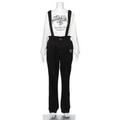 【50%OFF】サスペンダーつきフリルロングパンツ