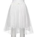 【50%OFF】チュール×レーススカート