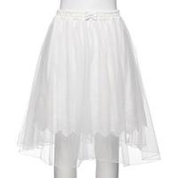 【50%OFF】チュール×レーススカート