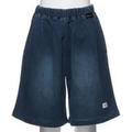 【50%OFF】デニムワイドショートパンツ
