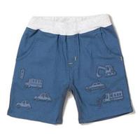 【50%OFF】車アップリケハーフパンツ