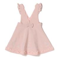 【50%OFF】深Vフリルジャンパースカート