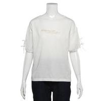 【50%OFF】袖リボンつきTシャツ