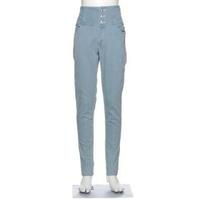 【51%OFF】デニムハイウエストスキニーパンツ