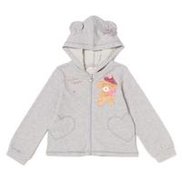 くま耳つき裏毛2WAYパーカ