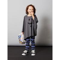 オバケプリント変形Tシャツ