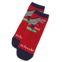【30%OFF】スケボー恐竜クルーソックス
