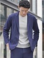 [18AW 新作アイテム]ダンボールニットテーラードジャケット/セットアップ