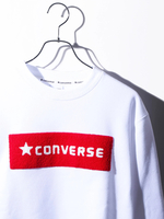 CONVERSE|サガラボックス刺繍起毛プルオーバー【別注】