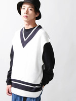 WEGO/チルデンニットベスト