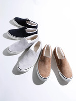 WEGO/コーデュロイボアスリッポン