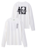 #1 X-girl x GIRL SKATEBOARDS L/S BIG TEE/ホワイト