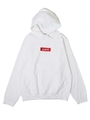 BOX LOGO SWEAT HOODIE/ホワイト