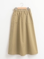 Dickiesツイルイージーフレアスカート/ベージュ