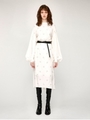 EMBROIDERY LONG スカート/柄WHT5