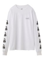 FACE L/S REGULAR TEE/ホワイト