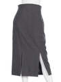 FRONT W SLIT HW SK/T.GRY