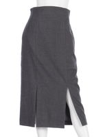 FRONT W SLIT HW SK/T.GRY