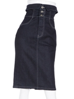 Fold DENIMペンシルH/W SK/BLU