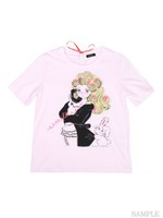 Good night Tee/ピンク ×カラー