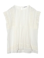 LACE BLOUSE/ホワイト