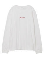 LS TEE STENCIL/レッド