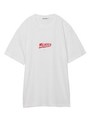 MENS SS TEE SMALL HEAVY METAL/レッド