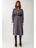 OPEN COLLAR SHIRT ドレス/柄NVY5