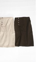 Original twill skirt/KHAKI