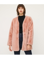 POSH FAUX FUR COAT/マルチ(混色)