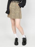 PUNYUS/ヒョウ柄ミニスカート