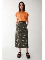 REMAKE MILITARY スカート/柄KHA5