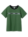 RIB LOGO S/S REGULAR TEE/グリーン