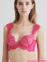 SALON by PJ/ベルフルールコルセッタブラ/ラズベリー