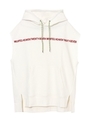 SLEEVELESS HOODED TOP/ホワイト