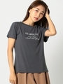 STARDUST　Tシャツ/チャコールグレー
