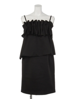 Steric tack dress(オケージョン）/ブラック