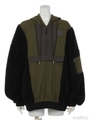WEIRD BEAR BOA ANORAK/BLACK×KHAKI